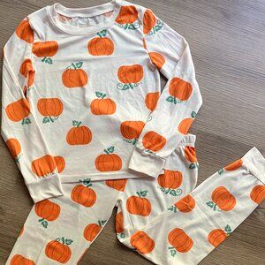 10/12 Tahari Girl Stretch Fall Pumpkin Pajamas*